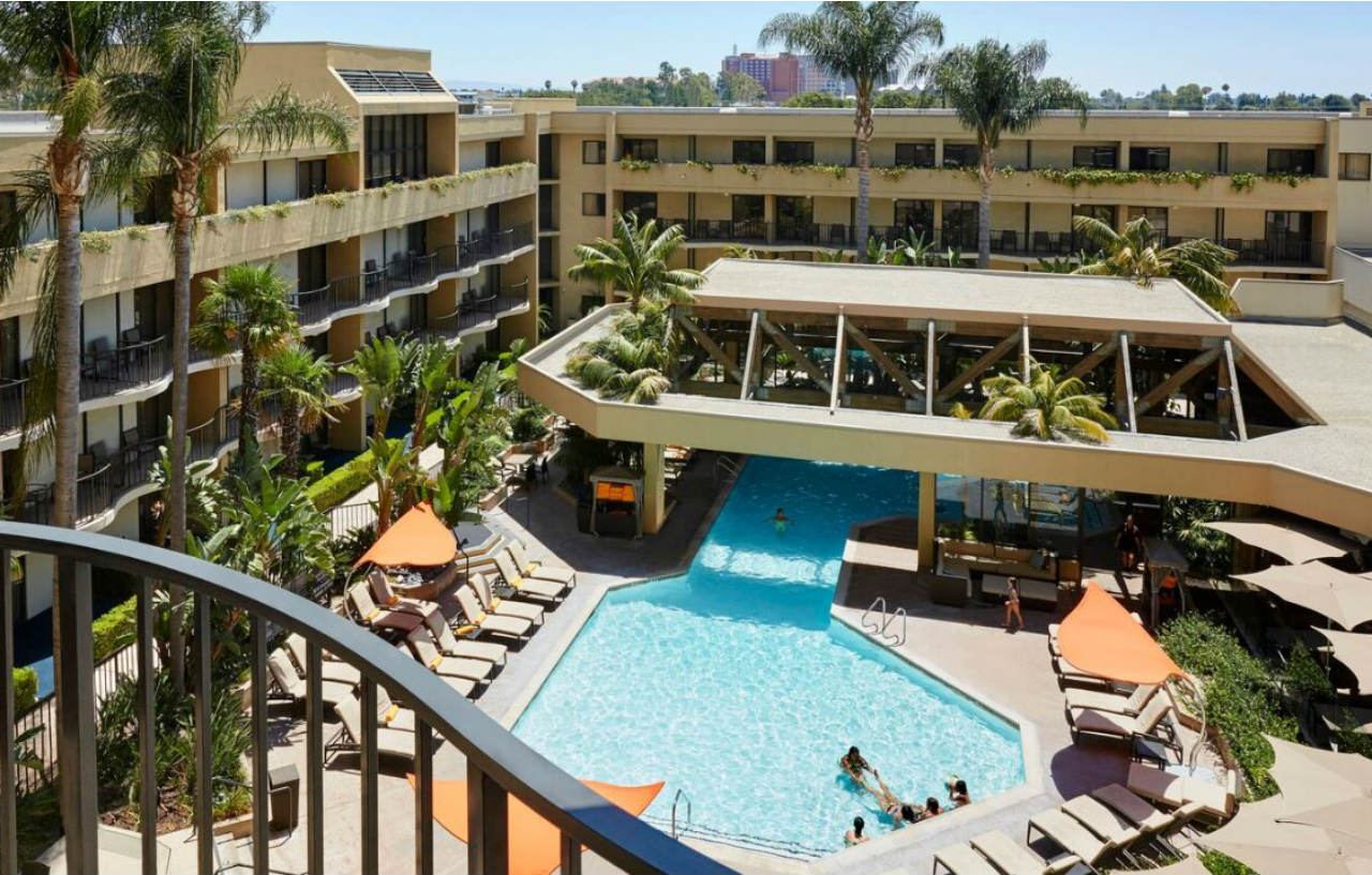 Hotel Anaheim Marriott Exterior foto